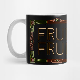 Fruit Fruit Couple's Shirt Mug